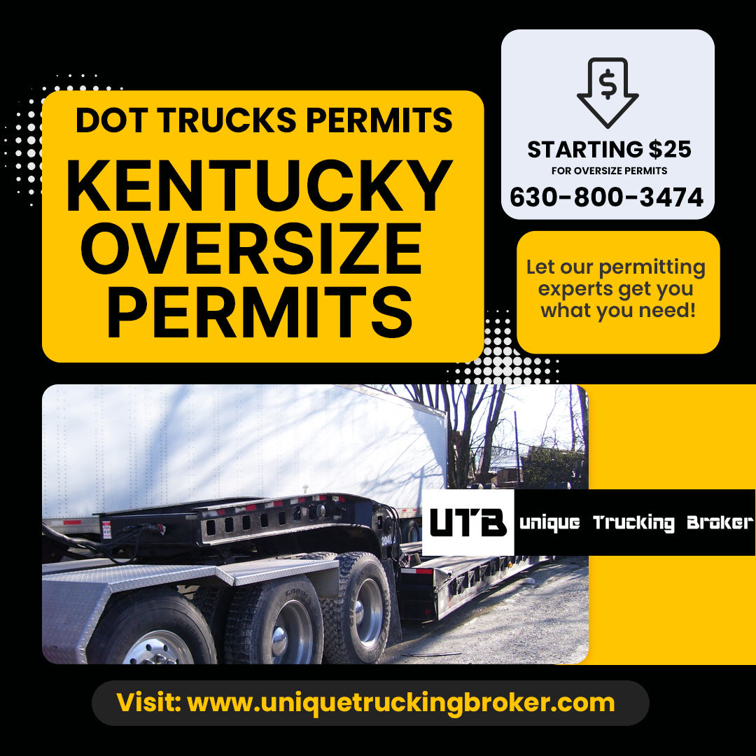 All the information you need about Kentucky Oversize Permits