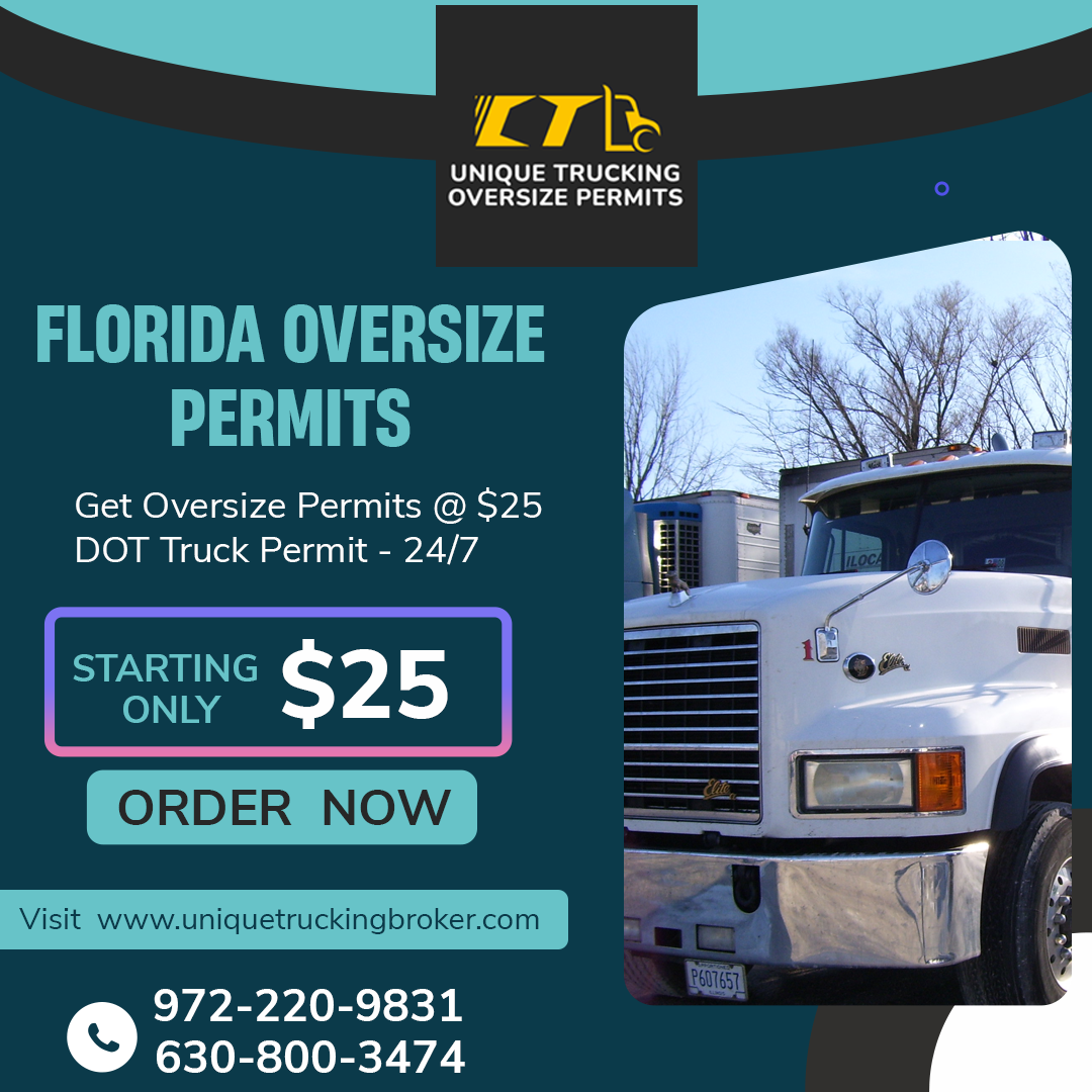 All the information you need about Florida Oversize Permits